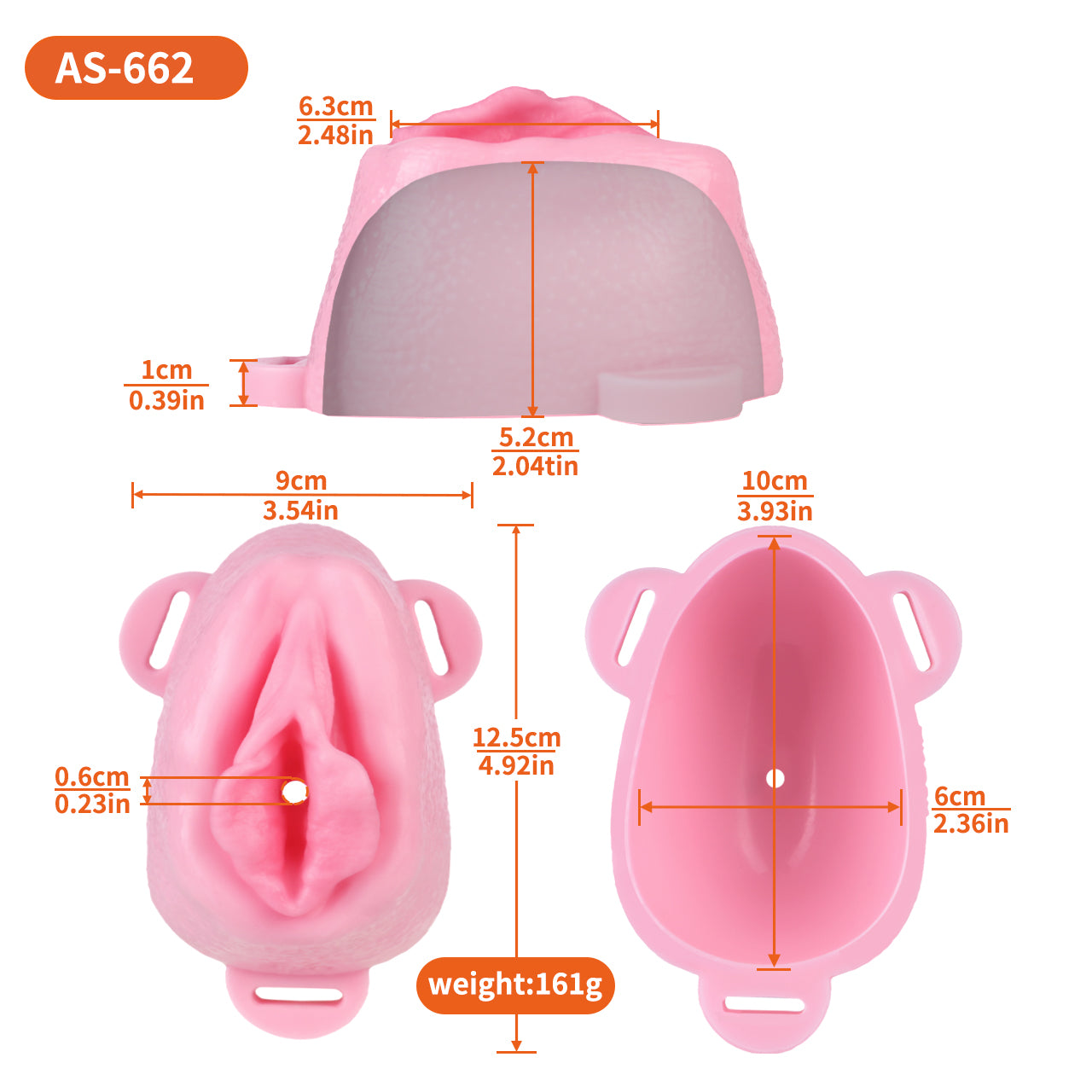 FemmeVee Ultra-Realistische Pussy Panties: Hautfarbener Crossdressing-Shield mit Leder-Harness
