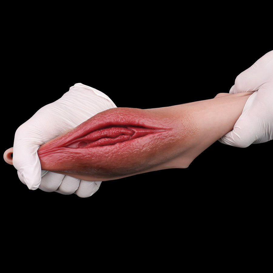 Hyper-Realistic Hand-Painted Silikon Pussy Panties – Platinum Liquid Silicone Crossdresser Gaff Briefs