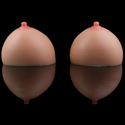 Silicone Breast Prosthesis Skin Tone – Liquid Silicone, Teardrop Shape & Three Sizes S/M/L