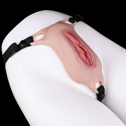 ORALSX Wearable Vagina – Ultra-Realistic Pussy Panties with Textured Internal Channel