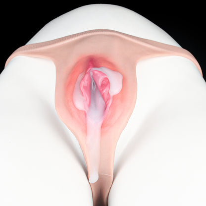 Seamless Fantasy: The Penetrable Silicone T-Back Pussy Panties | High-Stretch Wearable Intimacy