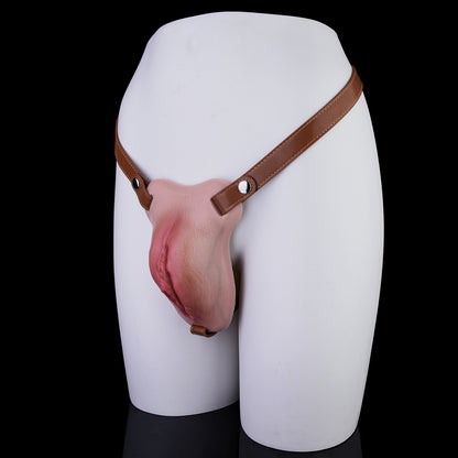 Seamless Hyper-Realistic Transgender Vagina Briefs – Anatomical Pussy Panties for an Immersive Body Experience