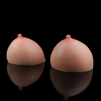 Silicone Breast Prosthesis Skin Tone – Liquid Silicone, Teardrop Shape & Three Sizes S/M/L