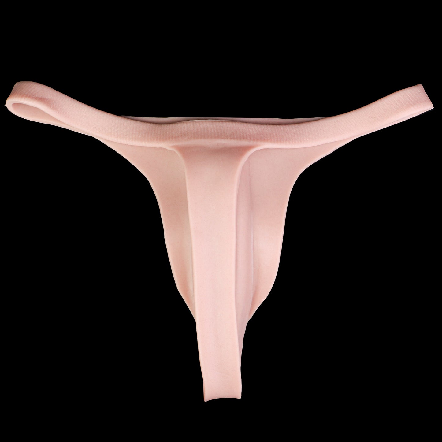 Erotic Pussy in Panties: Ultra-Realistic Silicone T-Back Panty with Penetrable Channel for Interactive Play
