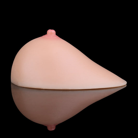 Realistic Silicone Breast Prosthesis Teardrop Shape – Natural Prosthetic for Everyday Wear & Crossdressers