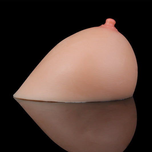 Silicone Breast Prosthesis Skin Tone – Liquid Silicone, Teardrop Shape & Three Sizes S/M/L