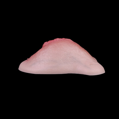 Bespoke Finish Silicone Pussy Panties with Leather Harness | Seductive Transgender Vaginal Gaff for Private Boudoir Play
