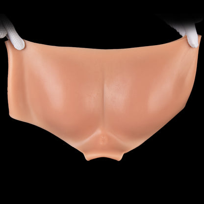 Ultra-Realistic Strap-On Boxer Briefs | Seamless Platinum Liquid Silicone Dildo Panties for Couples & Solo Play