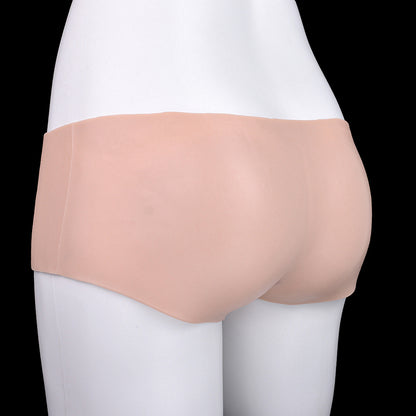 Premium Platinum Silicone Pussy Panties: Seamless Sissy Panties for Your Authentic Feminine Illusion