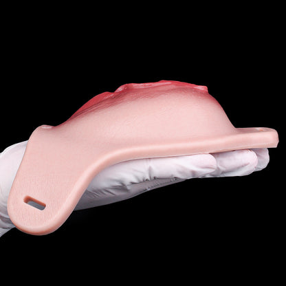 The Ultimate Illusion: Pass-Through Pussy in Panties | Wearable Silicone Gaff Shield