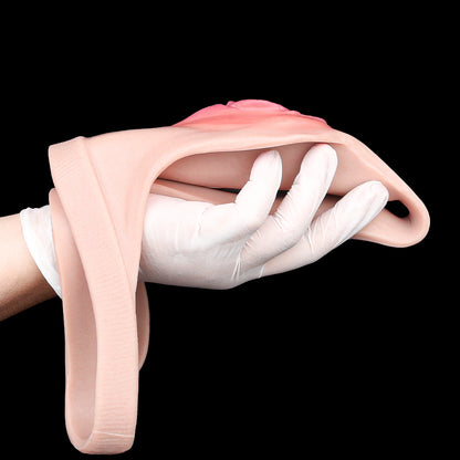Seamless Fantasy: The Penetrable Silicone T-Back Pussy Panties | High-Stretch Wearable Intimacy