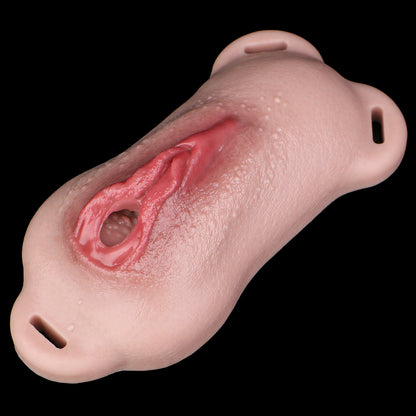 Realistic Platinum Silicone Pussy Panties – Skin-Toned, Wearable & Form-Fitting