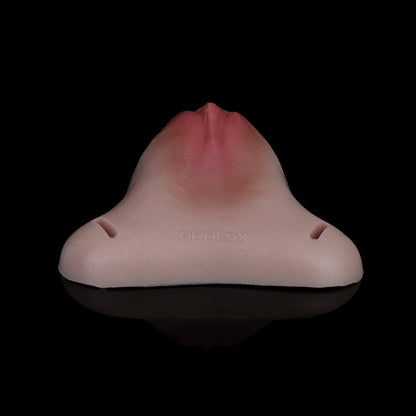 Arousing Pussy in Panties – Realistic Wearable Female Prosthetic with Platinum Silicone & Leather Harness
