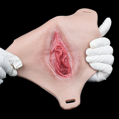 Realistic Wearable Vagina with STP Function – Premium Platinum Silicone Prosthetic