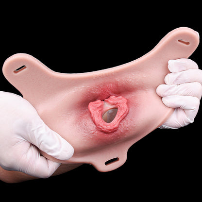The Invisible Silhouette: Premium Pass-Through Panty Pussy | Master-Grade Silicone Vulva Shield