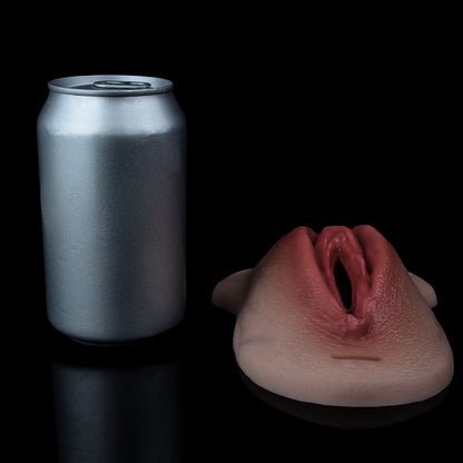 Realistische Tragbare Silikon-Vagina – Hautfarbene Panty Pussy mit verstellbaren Lederriemen