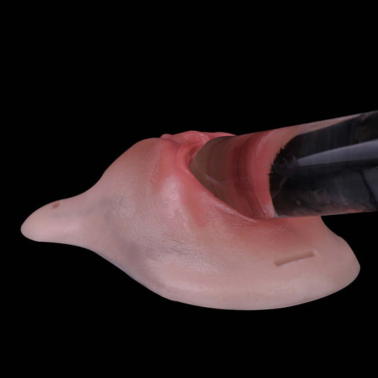 Leather Strap Pussy Panties | Transgender Vaginal Gaff for Trans & Femboys