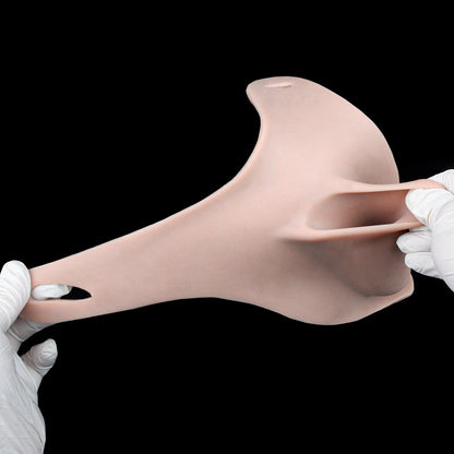 Realistic Wearable Vagina with STP Function – Premium Platinum Silicone Prosthetic