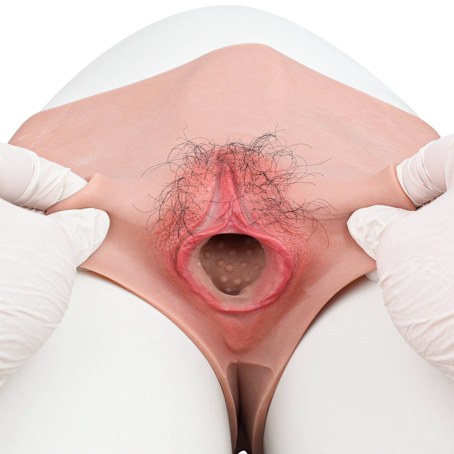 Realistic Skin Tone Pussy Panties – Premium Platinum Silicone Wearable Design for Natural Comfort