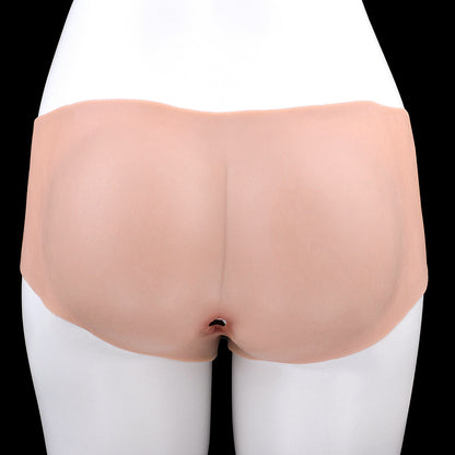 Realistic Skin Tone Pussy Panties – Premium Platinum Silicone Wearable Design for Natural Comfort