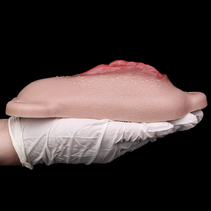 Realistic Platinum Silicone Pussy Panties – Skin-Toned, Wearable & Form-Fitting